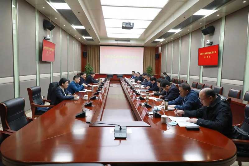 劉吉忠一行與中海生物等企業(yè)代表座談會(huì )